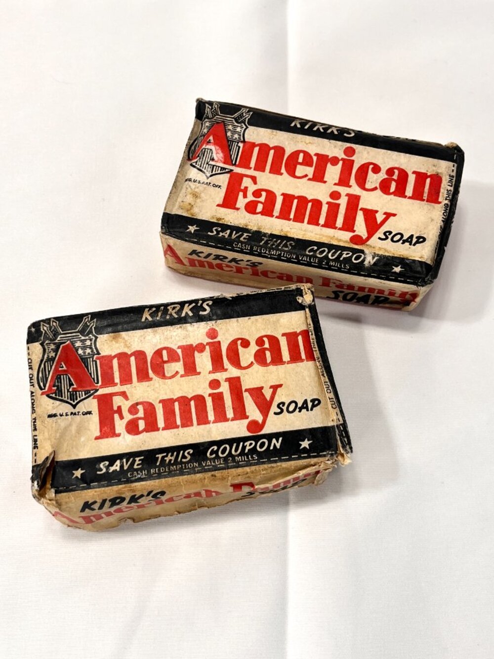 [2] Vintage 30s-40s Kirk's American Family Soap Bar Procter & Gamble Laundry